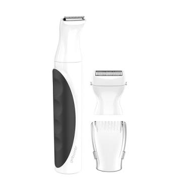 Imagem de Conair Aparador de biquíni feminino GIRLBOMB | Aparador para mulheres | Conjunto de barbeador elétrico para mulheres | molhado/seco | Recarregável com íon de lítio