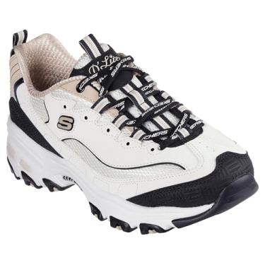Imagem de Skechers Tênis feminino D'Lites Original com cadarço, Natural, 36