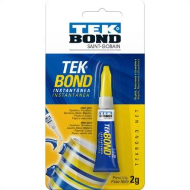 Imagem de Tek Cola Instantanea Super Cola 2Grs  - Kit C/12 Pc - TEK BOND