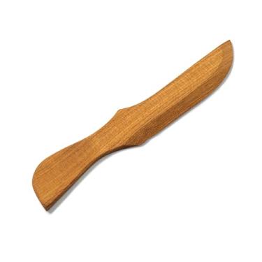 Imagem de PRO&Family Espalhador de geleia de manteiga para alimentos espalhador de cabo de madeira faca de madeira espalhador de geleia faca de geleia faca de geleia pás de manteiga espalhador de nutella
