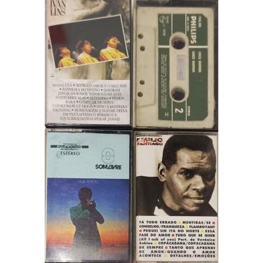 Imagem de Fita K7 Emilio Santiago/Chico /Ivan Lins/Cauby (4 K7 USADAS)