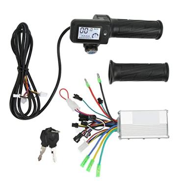 Imagem de 36V 48V 350W Motor sem escova Controlador com painel 805 LCD para modificação de bicicleta elétrica