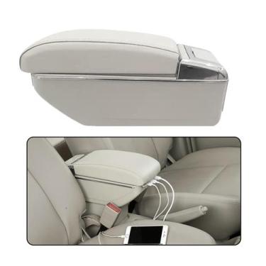 Imagem de Console Apoio De Braço Universal Entrada Usb Cinza Camionete - Veon, C