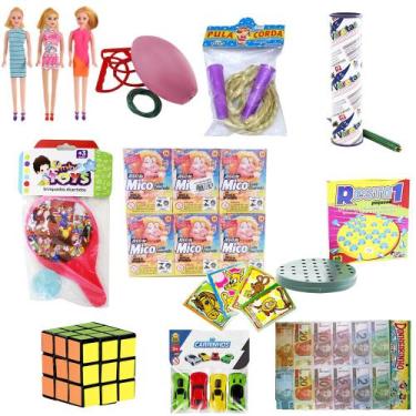 Imagem de Kit 114 Brinquedo Bonecas Presente Dia Das Crianças Barato Doação Reve