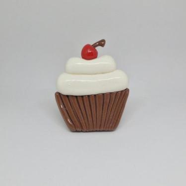 Imagem de Porta Guardanapo Cupcake Biscuit - Decor Madame Blue