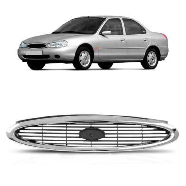 Imagem de Grade Radiador Mondeo 1997 98 99 2000 Cromado - SP ACESSÓRIOS