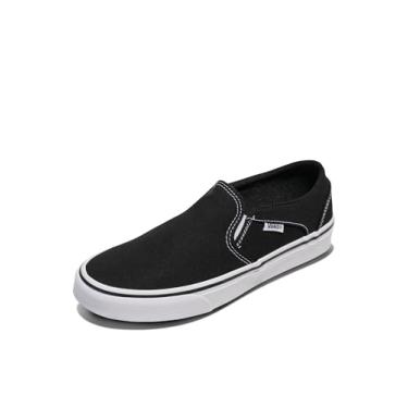 Imagem de Vans Sapato feminino sem cadarço Asher, Preto/branco, 38