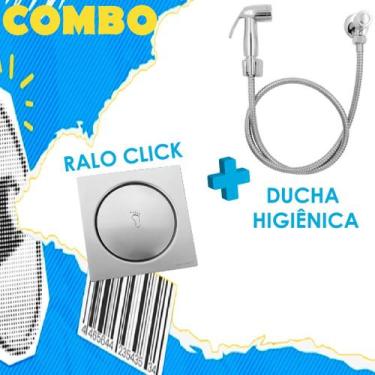 Imagem de Ducha Higiênica Luxo Abs Cromada Acionamento 1/4 D Volta - Malu Metais