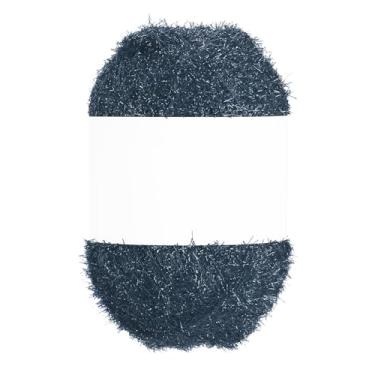 Imagem de PATIKIL Fio Scrubbie de 218 metros, fio de poliéster brilhante Scrubbie fio de coração vermelho brilhante vidro para panos de prato crochê, tricô, artesanato faça você mesmo, tapete, suéter, cachecol