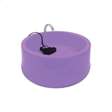 Imagem de Fonte Circle Avipet 2,5L Bivolt Neon Para Cães e Gatos, Roxo