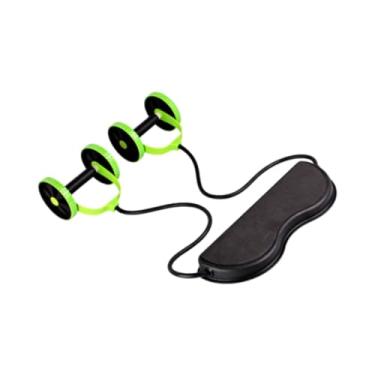 Imagem de Vaveren AB Roller Wheel Abdominal Roda portátil Equipamento de exercícios abdominal Placa de condicionamento de condicionamento para treinamento de força