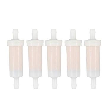 Imagem de Pacote de 5 filtros de óleo em linha para Sea-Doo GT SP SPX HX GS GTI GTX GSX GTS XP RX RFI DI 2 tempos