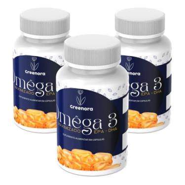 Imagem de Ômega 3 Óleo de Peixe 1000mg - 60 Cápsulas | 2 Cápsulas 2 Vezes ao Dia | EPA 990mg + DHA 660mg