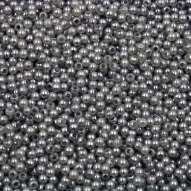 Imagem de PÉROLA DE ABS LISA Nº 03 20G PEROLA 3MM - LADEIRA BIJUTERIAS, Grafite 