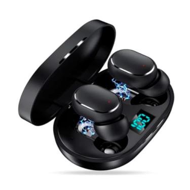 Imagem de Fone de Ouvido Bluetooth Intra Auricular TWS 5.0 com Case de Carregamento e Display Digital – Estéreo Sem Fio com Microfone, Bateria de Longa Duração e Design Ergonômico