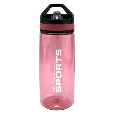 Imagem de Garrafa Squeeze Aerobic Plástico Com Bico 650ml Academia Vg+ Rosa