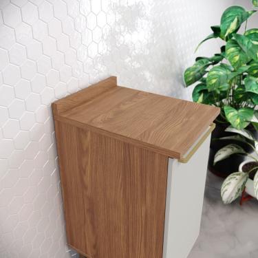 Imagem de Tampo Para Balcão 400mm Yasmin Espresso Móveis Nature