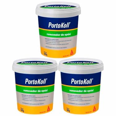 Imagem de 3 Cleanmax - Removedor De Epóxi Portokoll 500g Limpa Rejunte