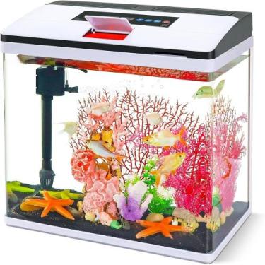 Imagem de Aquatank Aquario Completo Com Led Termometro Af-465 38l 127v