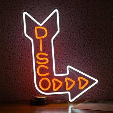 Imagem de JLEWUINH Placa De Neon Led Para Decoração Parede, Luz Guia, Regulável, Dj, Música, Bar, Quarto, Festa, Concerto, Caverna Masculina, 16,5 X 12,6 Pol.