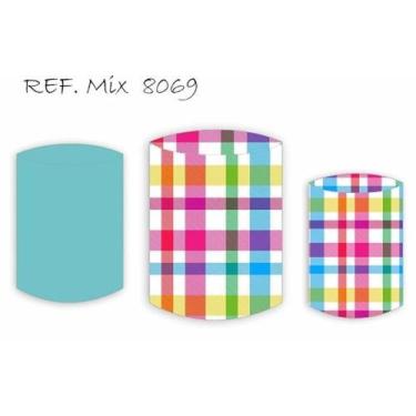 Imagem de Kit 3 Capas de Cilindros de Festa - Tamanhos P, M e G - Mix estilos