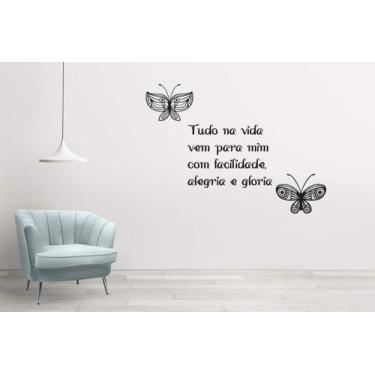 Imagem de Adesivo De Parede Tudo Na Vida - Lojinha Da Luc Adesivos