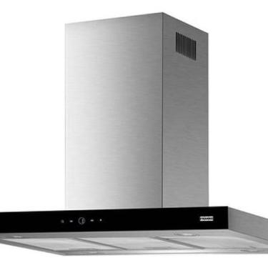 Imagem de Coifa De Ilha 90Cm Preto E Inox Touch Control 127V - Franke, 110V