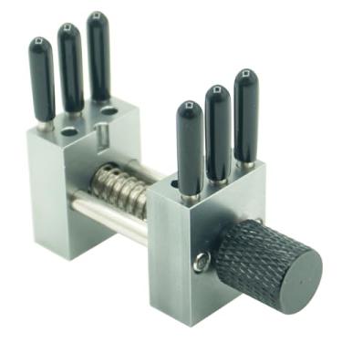 Imagem de Mini torno portátil multifuncional - Alicates de tigre de metal com largura ajustável de 0,78 a 1,18 polegadas são usados para ferramentas de fabricação DIY, como modelagem e montagem de artesanato