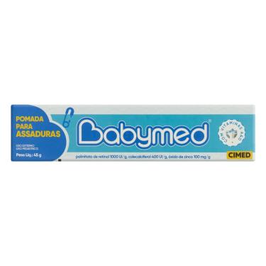 Imagem de Pomada Para Assaduras Babymed Azul 45g