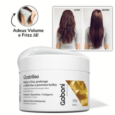 Imagem de Máscara Antifrizz/Efeito Liso Cicatriliso 250g Gaboni Professional