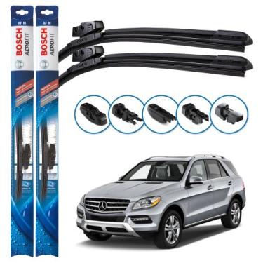 Imagem de Par de Palhetas Limpador Parabrisa Multiclip Original Bosch Mercedes-B