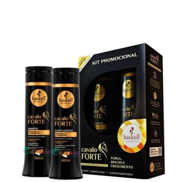 Imagem de Kit Haskell Promopack Cavalo Forte Shampoo e Cond 300ml