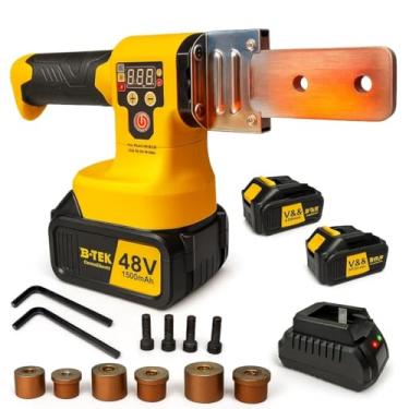 Imagem de Termofusora Portátil a Bateria para Tubos PPR | Aquecimento Rápido Até 320°C | Leve, Sem Fio e Eficiente | Ideal para Instalações Hidráulicas com Mobilidade Total