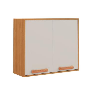 Imagem de ARMARIO ITATIAIA NAPOLES 2PT 80CM - Cinamomo/Off White