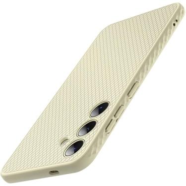 Imagem de JETech Capa Grip para Samsung Galaxy S24 Plus / S24+, Ajuste Fino em TPU Macio Case Protetora para Telefone com Lente de Câmera Proteção Total, Capinha à Prova de Choque (Creme)