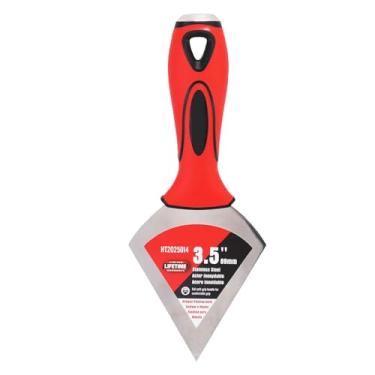 Imagem de FTVOGUE Triangular Head Putty Knife Paint Scraper Aço Inoxidável Taping Knife para Reparar Drywall, Removendo Papel de Parede, Aplicando Putty