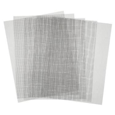 Imagem de 5 peças de tela de arame de aço inoxidável de reforço de plástico de malha de soldagem para reparos termoplásticos, kit de solda, malha de arame de plástico prata para soldagem de reparo de carro, 15