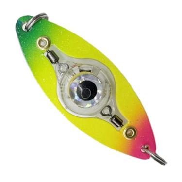 Imagem de Iscas Artificiais | Luminária Isca Luminosa Atraente Olho de Peixe | Atraentes Montados para Robalo Linguado Bagre Truta Água Salgada Oceânica Água Doce Mar