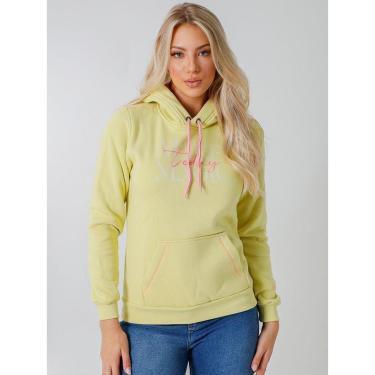 Imagem de Blusa Feminina Moletom Invernal Canguru Capuz-Feminino