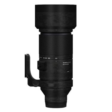Imagem de Adesivo antiarranhões para lente de câmera para Tamron 150-500 mm F5-6.7 adequado para Sony Mount Coat Vinil Película Protetora Decalques 150-500 5-6,7 (Knight Black)