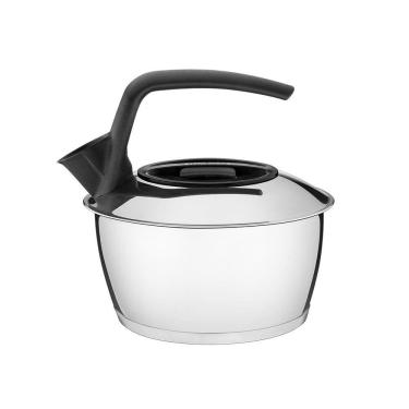 Imagem de Chaleira Fundo Triplo Tramontina 61485160 1,5L Inox e Preto