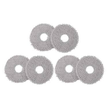 Imagem de Yosoo Durável Fibra Robot Aspirador Mop Pads para Scrub Teimoso Rápido para Substituir Com Mop Pads para V10 V12 W11