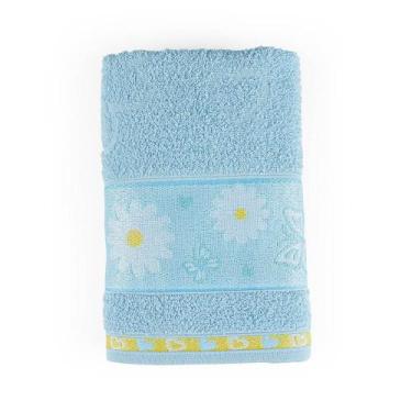 Imagem de Toalha De Banho Infantil Pitico 1,15m X 75cm 100% Algodão Macio - Marg