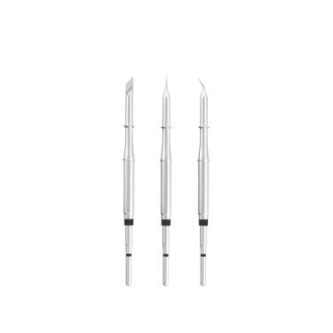 Imagem de Aixun C210 C245 C115 Soldering Iron Tips T12 Station Handle For JBC T210 T245 T115 Original Sugon T26 T26D Lead Free T3A T3B Kit(AIXUN Standard C115 3PCS)