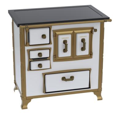 Imagem de Fogao a Lenha Venax GII n 1 Renaissance Premium Branco SD