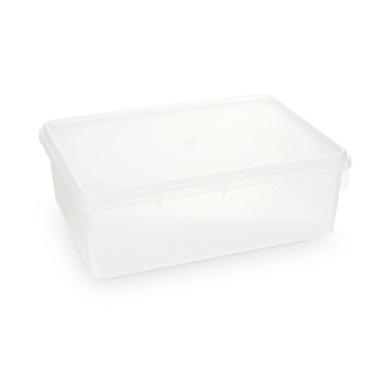 Imagem de Caixa Plástica Organizadora Empilhável E Hermética Com Tampa 11l Plasvale - 37x26x14 (c...