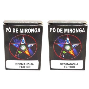 Imagem de Pó De Mironga Desmancha Feitiço Original Ritual Umbanda Macumba Kit 2 