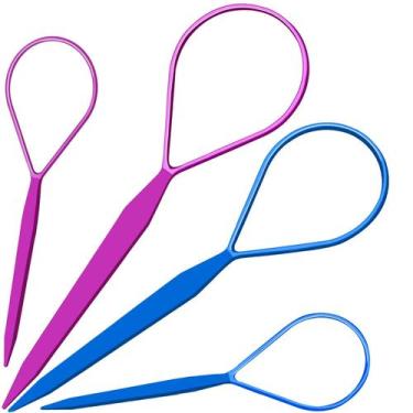 Imagem de Teenitor de acessórios para rabo de cabelo de pônei com ferramenta de 