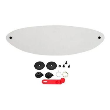 Imagem de Viseira Cristal Capacete San Marino + Kit Reparo Completo - MOTOVISOR