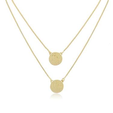 Imagem de Colar Escapulário São Bento Banhado Ouro 18k  - Stella Semi Joias